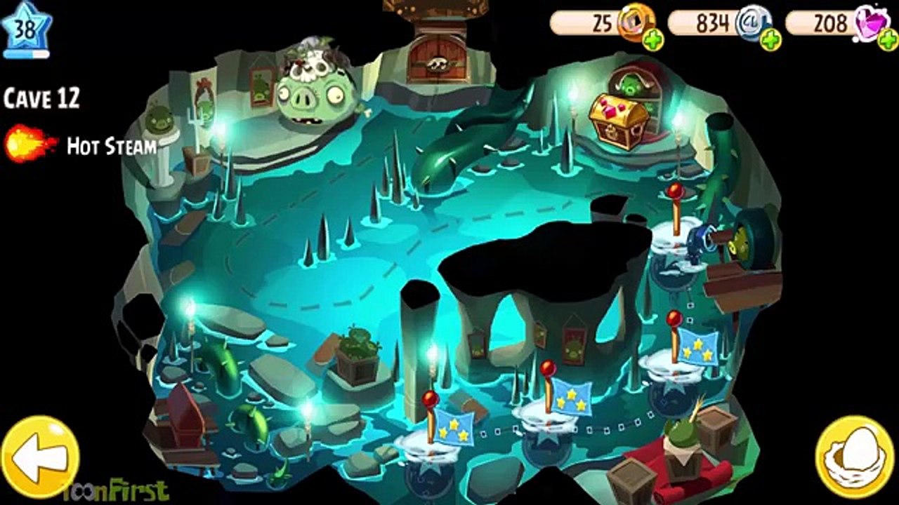 Angry Birds Epic: New Cave 12 Happy Spot FINAL BOSS Gameplay Walkthrough