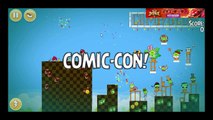 Angry Birds: Angry Birds Seasons Pig Days 1-2 Comic-Con 3 Stars Walkthrough