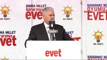 Düzce Başbakan Binali Yıldırım Düzce'de Halka Hitap Etti