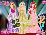 Jasmine Fashion Photographer - Disney Princess Anna Elsa and Ariel Dress Up Game for Kids