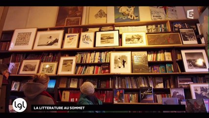 La littérature au sommet dans la Librairie des Alpes à Paris