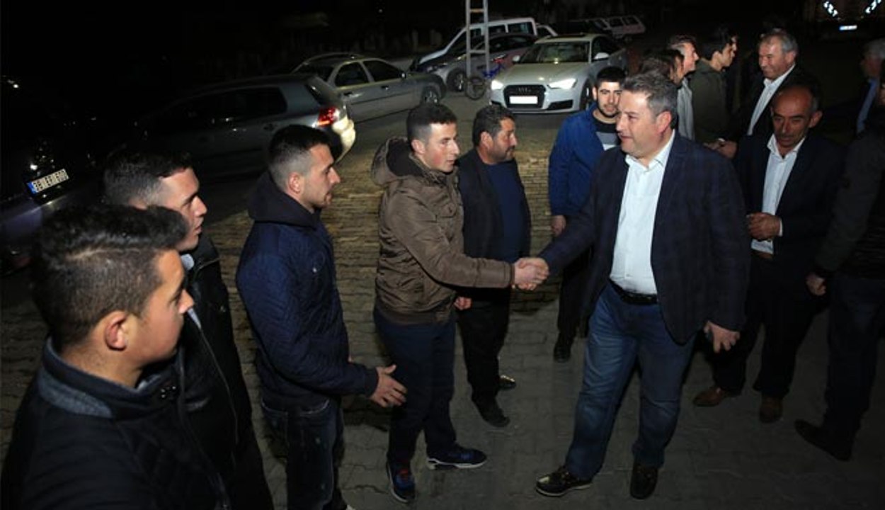 BAŞKAN PALANCIOĞLU, ÇÖMLEKÇİ MAHALLESİ´NDE VATANDAŞLARLA BULUŞTU.