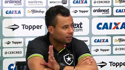 Coletiva Jair Ventura pós jogo Botafogo 1 x 0 Volta Redonda  09032017