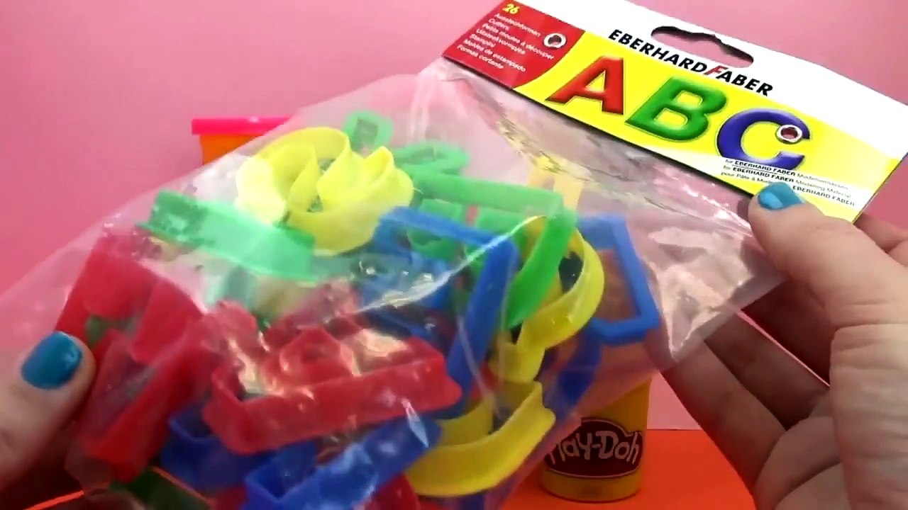 Learn ABC Alphabet With Toddler & Play Doh Letters! Fun ABC Video For Kids, Kindergarten,