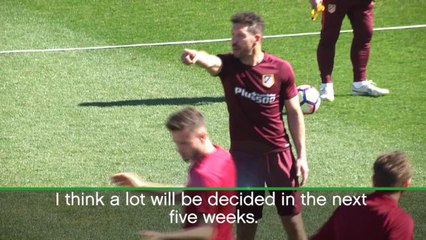 It won't be easy to finish fourth - Simeone