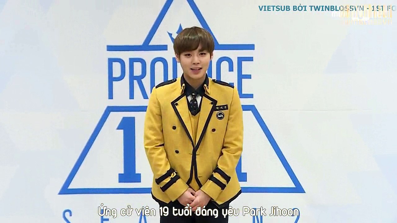 [VIETSUB] JIHOON @ PRODUCE 101 INTRODUCTION