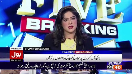 Top Five Breaking – 10th March 2017