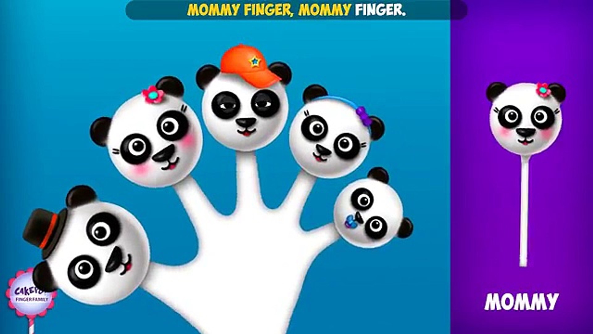 Panda Kids - Finger Family Songs