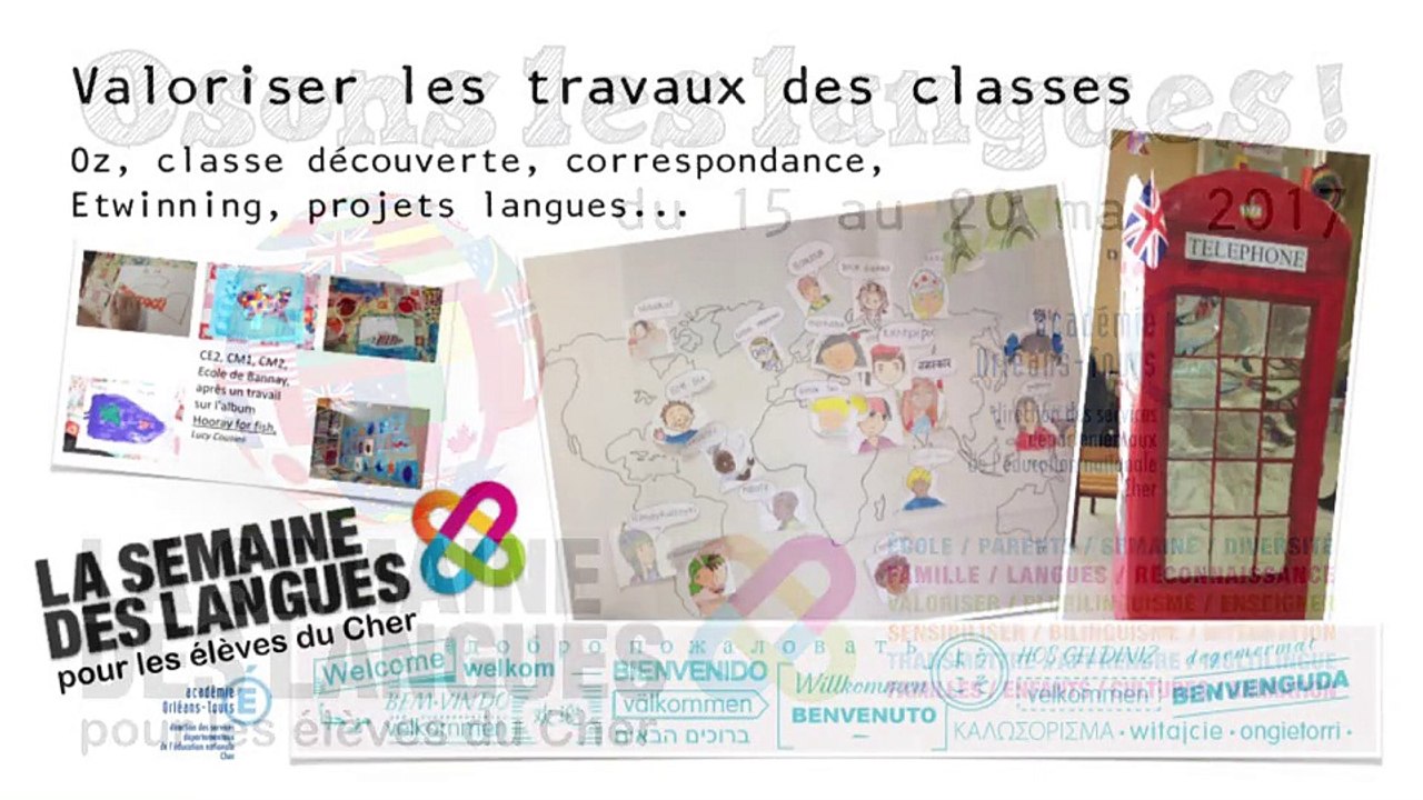 La Semaine des langues pour les élèves du Cher