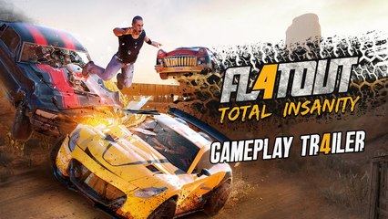 FlatOut 4: Total Insanity | Gameplay Trailer (2017)