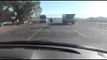 Cyclist Miraculously Avoids Getting Hit by a Truck