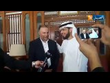 الشيخ وسيم يوسف منبهر بحفاوة استقبال أنيس رحماني ويدلي بأول تصريح له بالجزائر