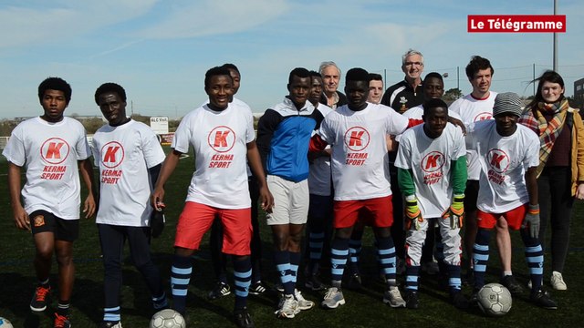 Guipavas (29). Une parenthèse football pour des mineurs réfugiés