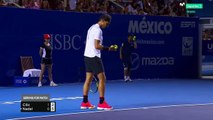 2017 Acapulco SF Rafael Nadal vs. Marin Cilic - LAST GAME
