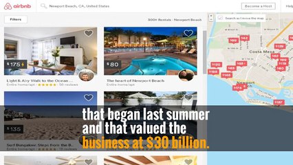 Over the years, Airbnb, a short-term lodging rental company founded in 2008, has raised more than $3 billion,