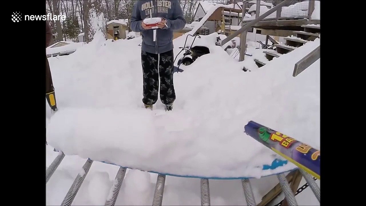 Man 'attacks' friend with Roman candles attached drone video Dailymotion