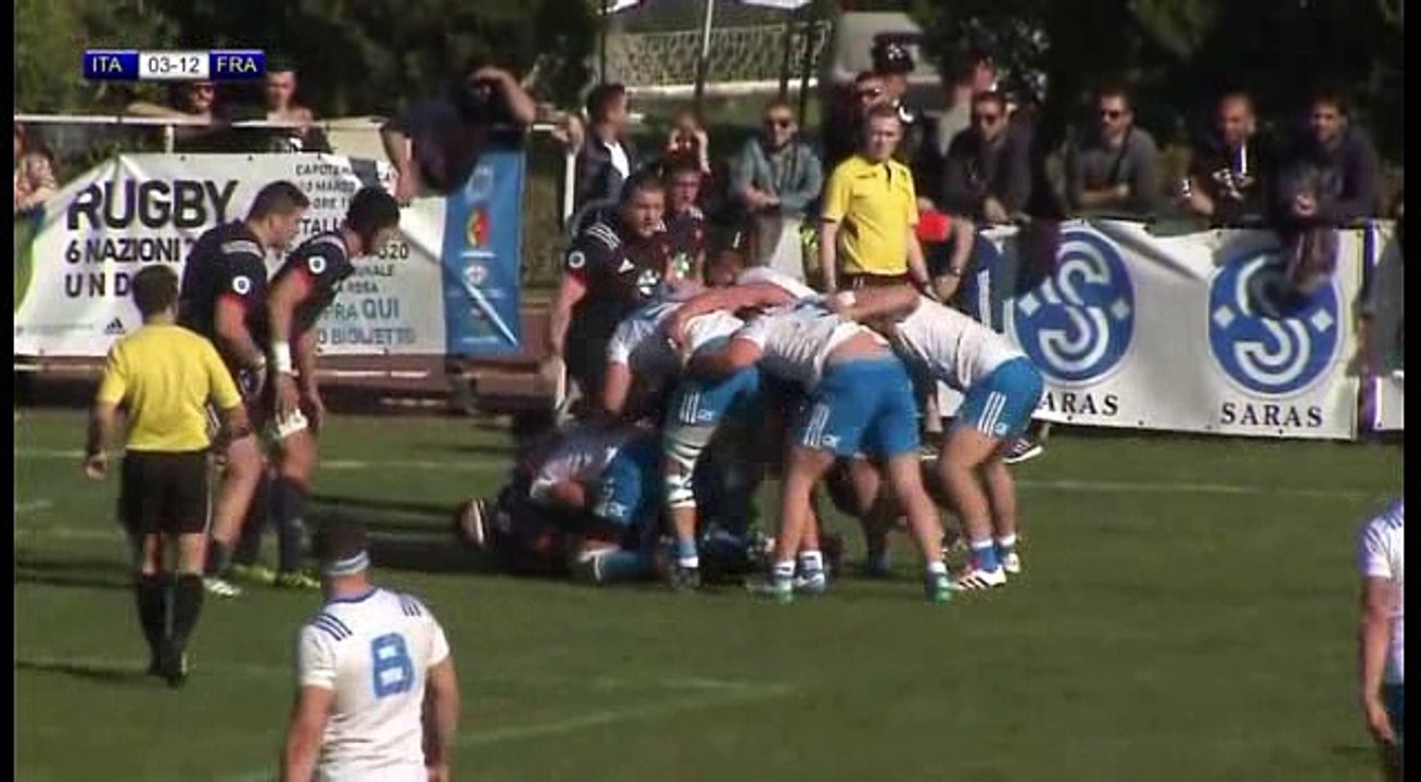 6 Nations U20 - La France s'impose en Italie