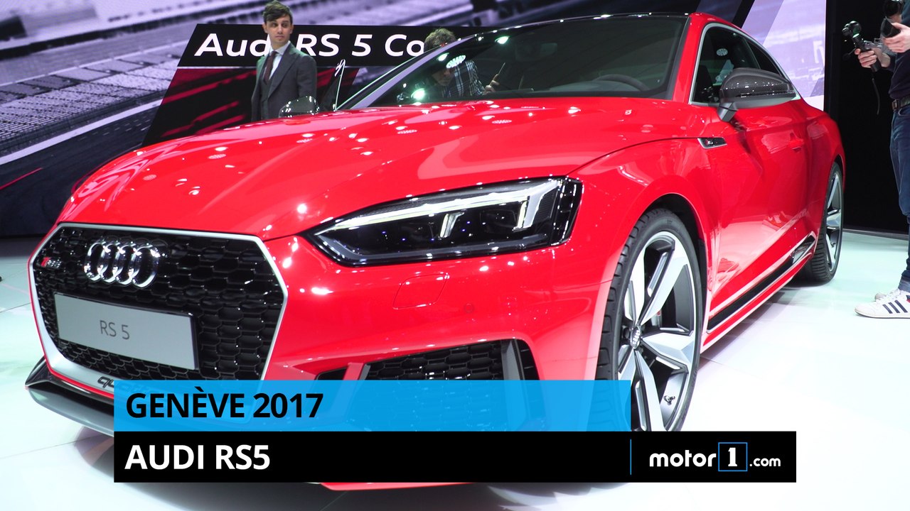 Genève 2017 - Présentation de l'Audi RS5 Coupé