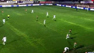 J. Fernandes - Goal - Alanyaspor 1-0 Fenerbahce 10.03.2017