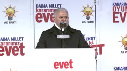 Başbakan Yıldırım: "Almanya Açık Açık Kendi Televizyon Kanallarında 'Hayır' Propagandası Yapıyor"