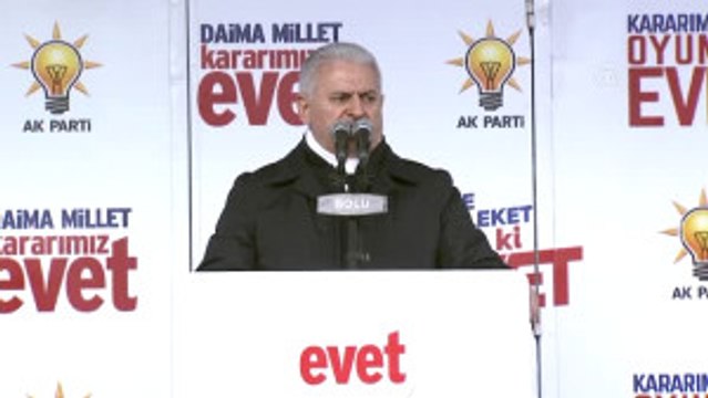 Başbakan Yıldırım: Almanya Açık Açık Kendi Televizyon Kanallarında 'Hayır' Propagandası Yapıyor