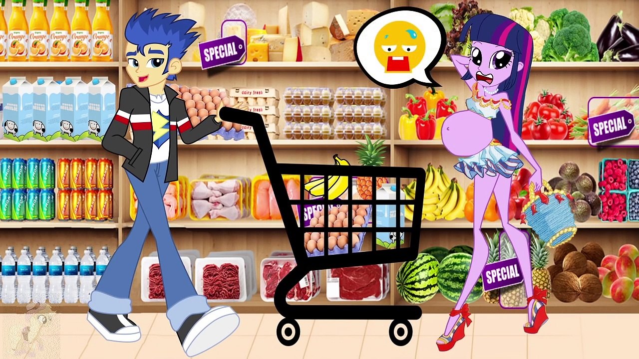 My Little Pony MLP Equestria Girls Transforms with Animation Twilight Pregnant Love Story Real Life