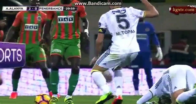 Kenneth Omeruo OWN GOAL GOAL HD Alanyaspor 2 - 1 Fenerbahce - 10.03.2017 [HD ]