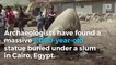 Statue 'depicting the great Pharaoh Ramses II' discovered in Cairo
