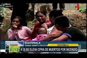Guatemala: se eleva a 35 cifra de muertos por incendio