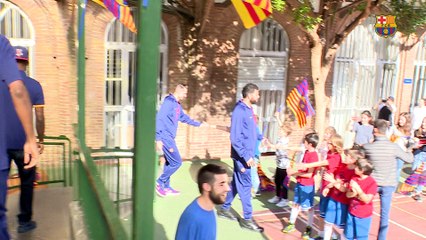 Rice, Renfroe, Faverani y Eriksson, protagonistas en el colegio Immaculada Concepció