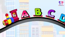 ABC Songs For Children | ABC Train Song | Nursery Rhymes | All Babies Channel