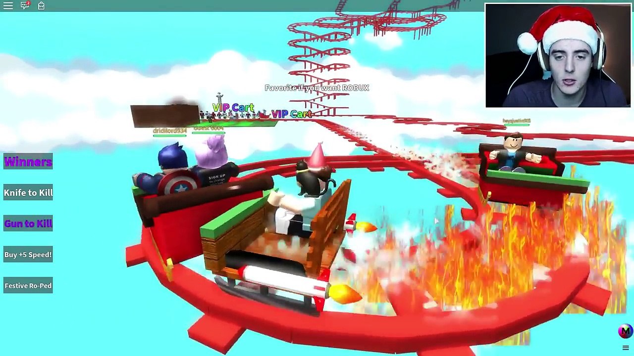 Riding Rollercoasters Roblox Video Dailymotion - uncle grandpa roller coaster in roblox