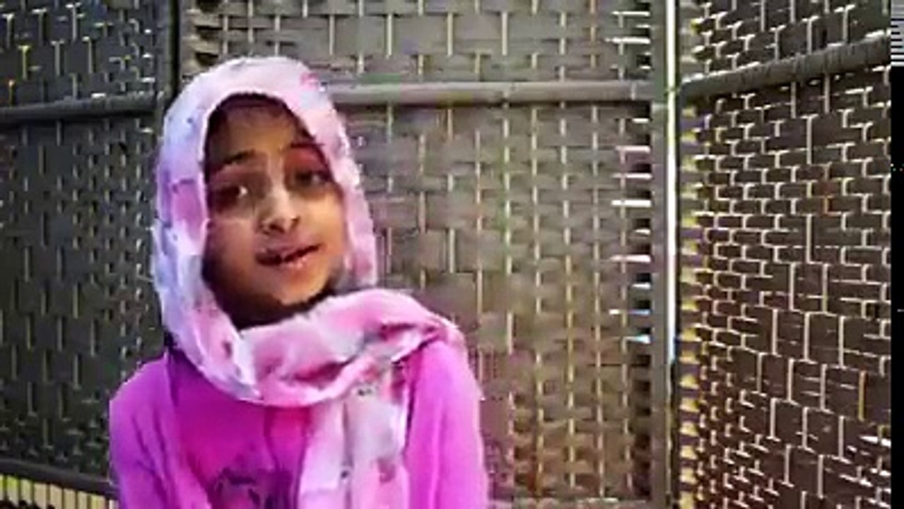 cute girl sing naat