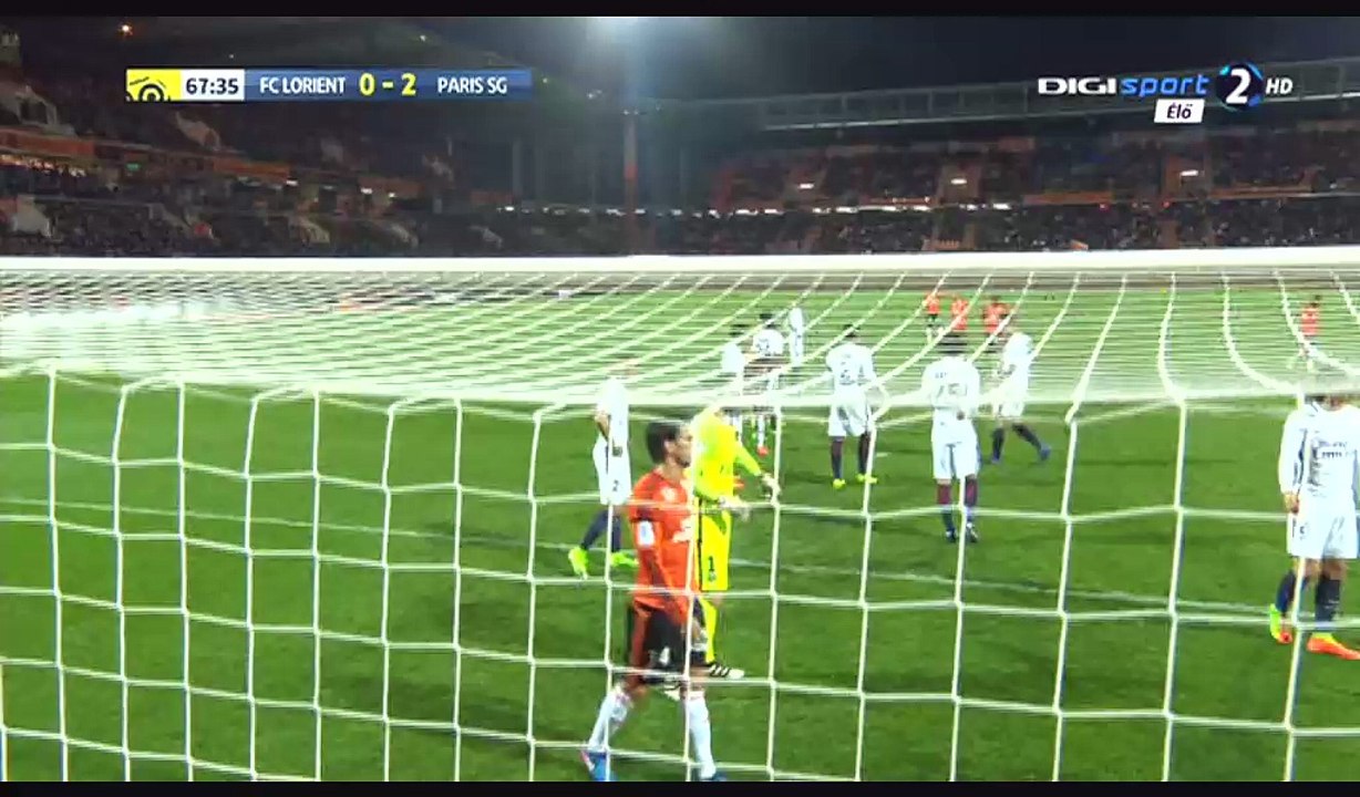 Michael Ciani Goal HD - Lorient 1-2 PSG - 12.03.2017