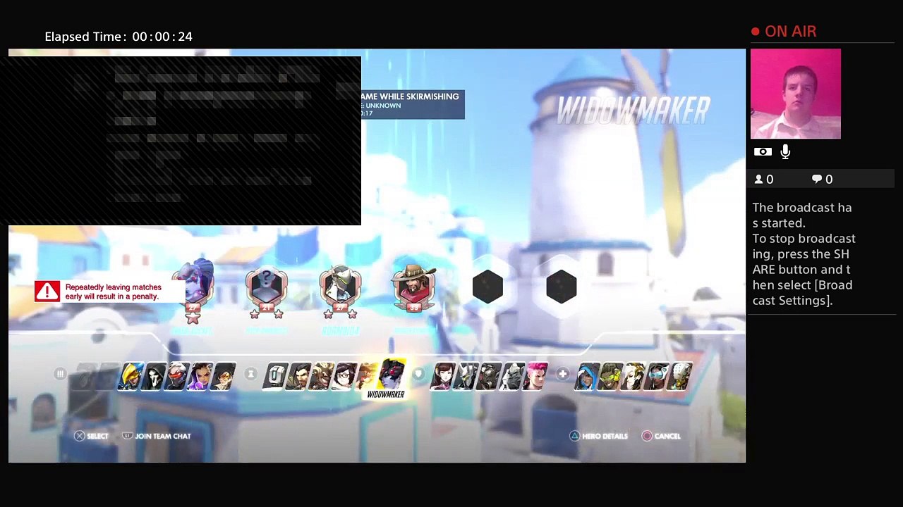 My first broadcast (2)