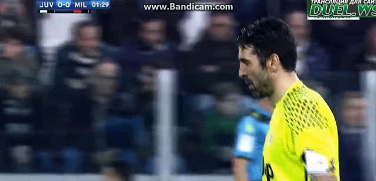 Gianluigi Buffon Save HD - Juventus FC vs AC Milan - Serie A - 10.03.2017 HD