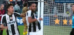 Medhi Benatia GOAL - Juventus 1-0 Milan - 10.03.2017