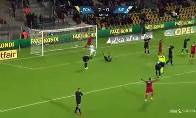 Dennis Flinta Own Goal HD - Nordsjaelland 3-0 Silkeborg 10.03.2017