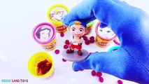 Learn Colors! Disney Frozen Paw Patrol Sheriff Callie Doc McStuffins Play-Doh Surprise Tubs