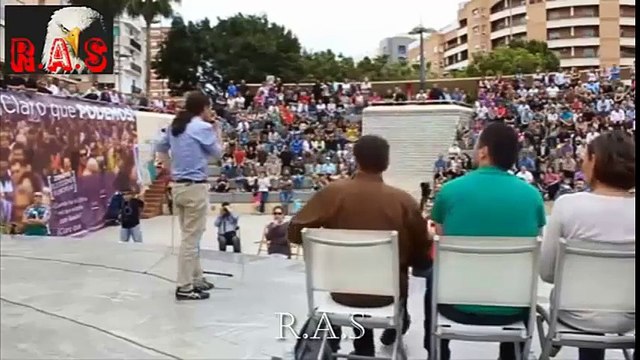 Intenta reventar acto de Pablo Iglesias y así responde a diferencia de actos rivales