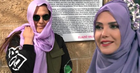 Türbe Ziyareti Yaptı Elazığ'da Demet Akalın'a Ece Erken Eşlik Etmiş