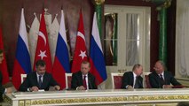 Putin, Erdogan hail mended ties between their two countries