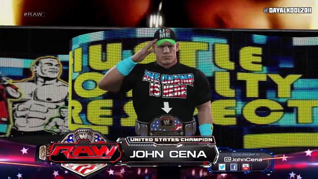 WWE RAW 2K17 - Undertaker & John Cena vs Brock Lesnar & Seth Rollins - RAW 2k17