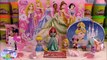 Disney Princess Ariel Belle Rapunzel Merida Coloring Book Surprise Egg and Toy Collector S