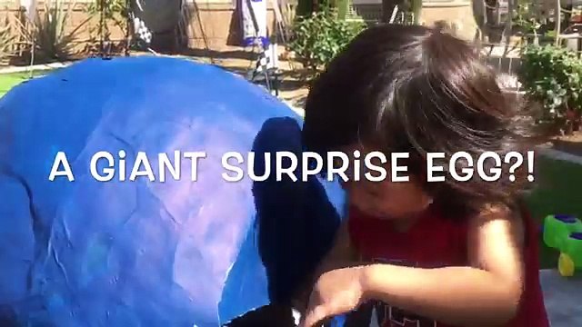 Как сделать гигантское яйцо сюрприз поделки с сюрприз игрушки внутри домашние пасхальное яйцо Пиньята корабль