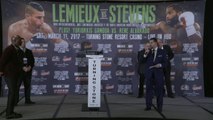 LEMIEUX VS. STEVENS - Weigh In