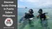 Discover Scuba Diving in Puerto Galera Philippines