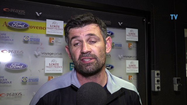 Laurent Mignot après Provence Rugby / Bourg-en-Bresse