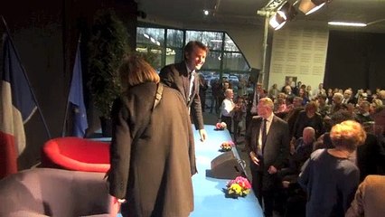 La grand messe à Auxerre en faveur de François Fillon affiche des fractures