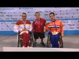 Men's 150m individual medley SM4 | Victory Ceremony | 2014 IPC Swimming European Championships